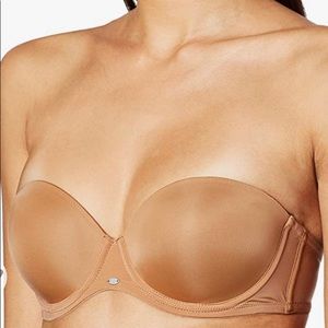 Calvin Klein Strapless Bra Nude